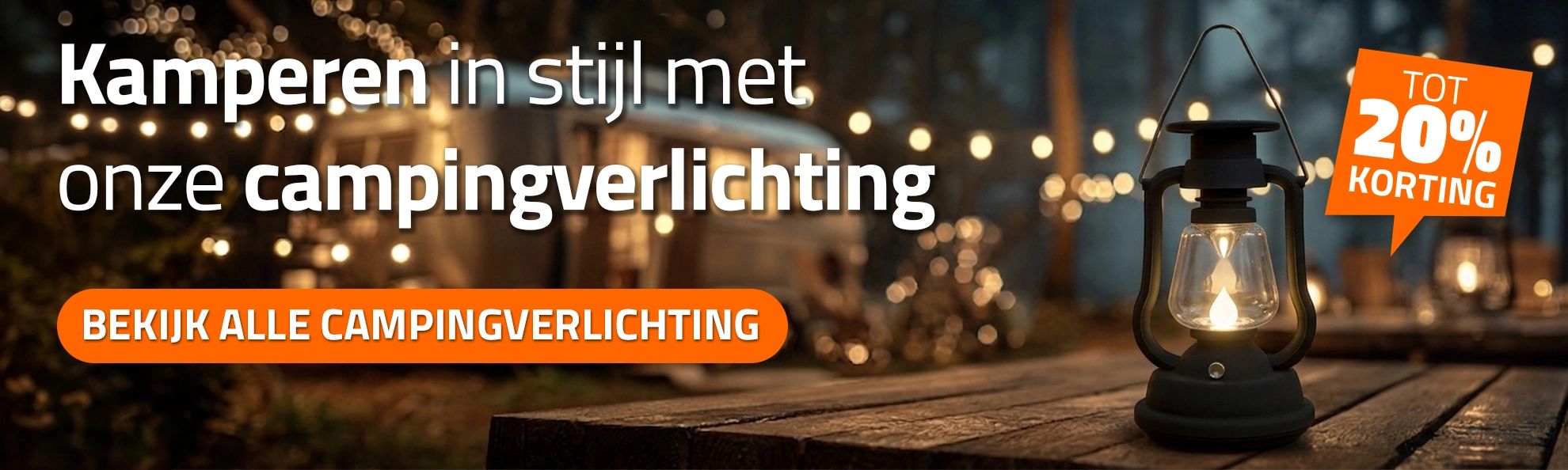 Camping actie