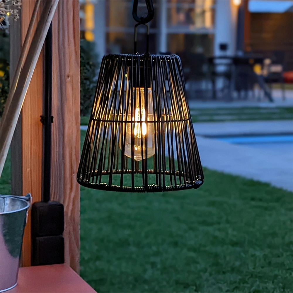 Solar hanglamp firenze op zonne energie met filament led lamp