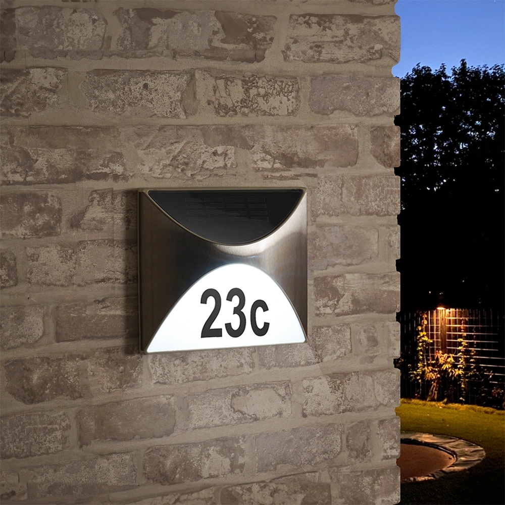 Solar huisnummer tau op zonne energie inclusief nummers