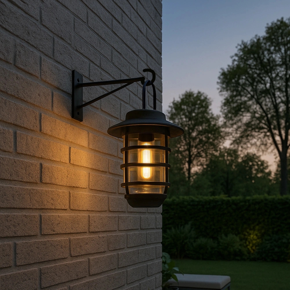 Solar led wandlamp sting