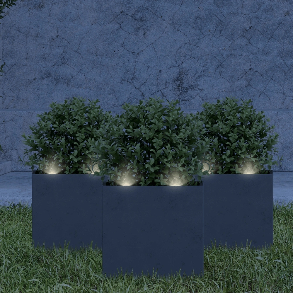 Solar priklampjes set tulip 10 lampjes aan 1 snoer warm wit