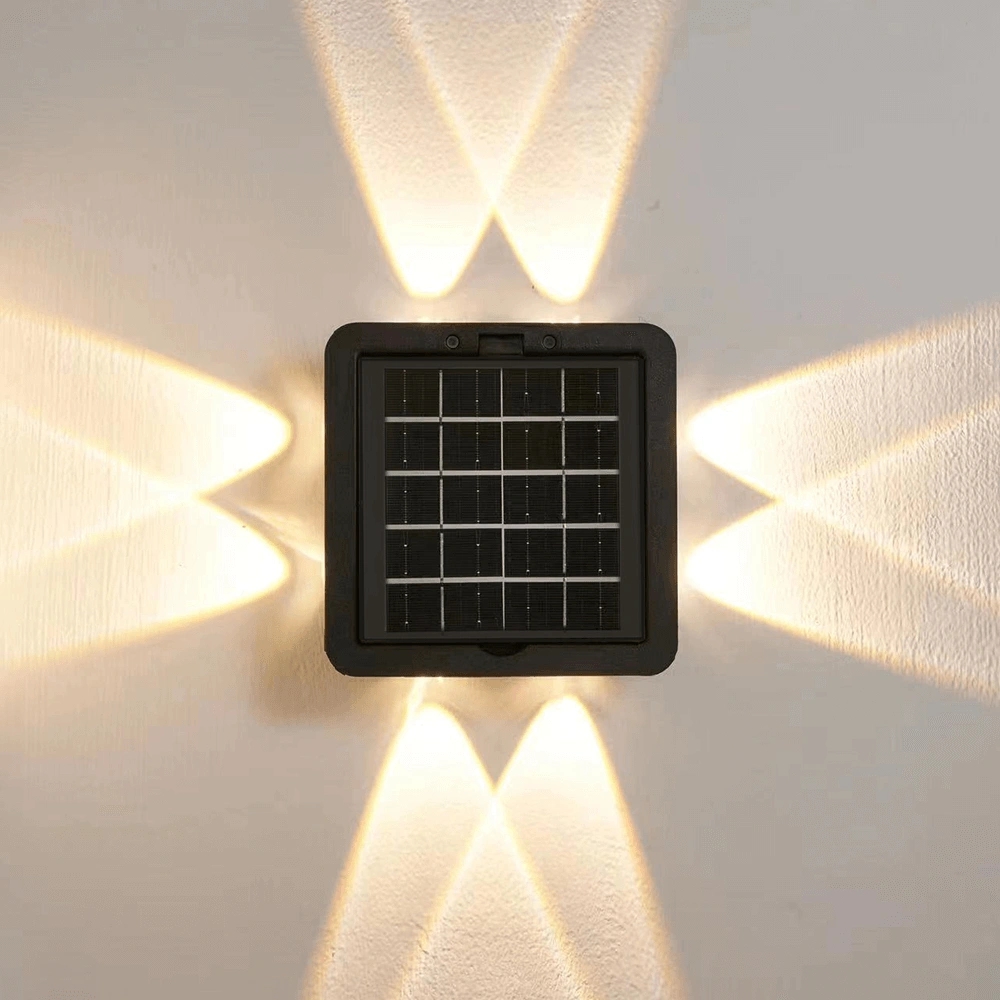 Solar wandlamp newton warm wit licht