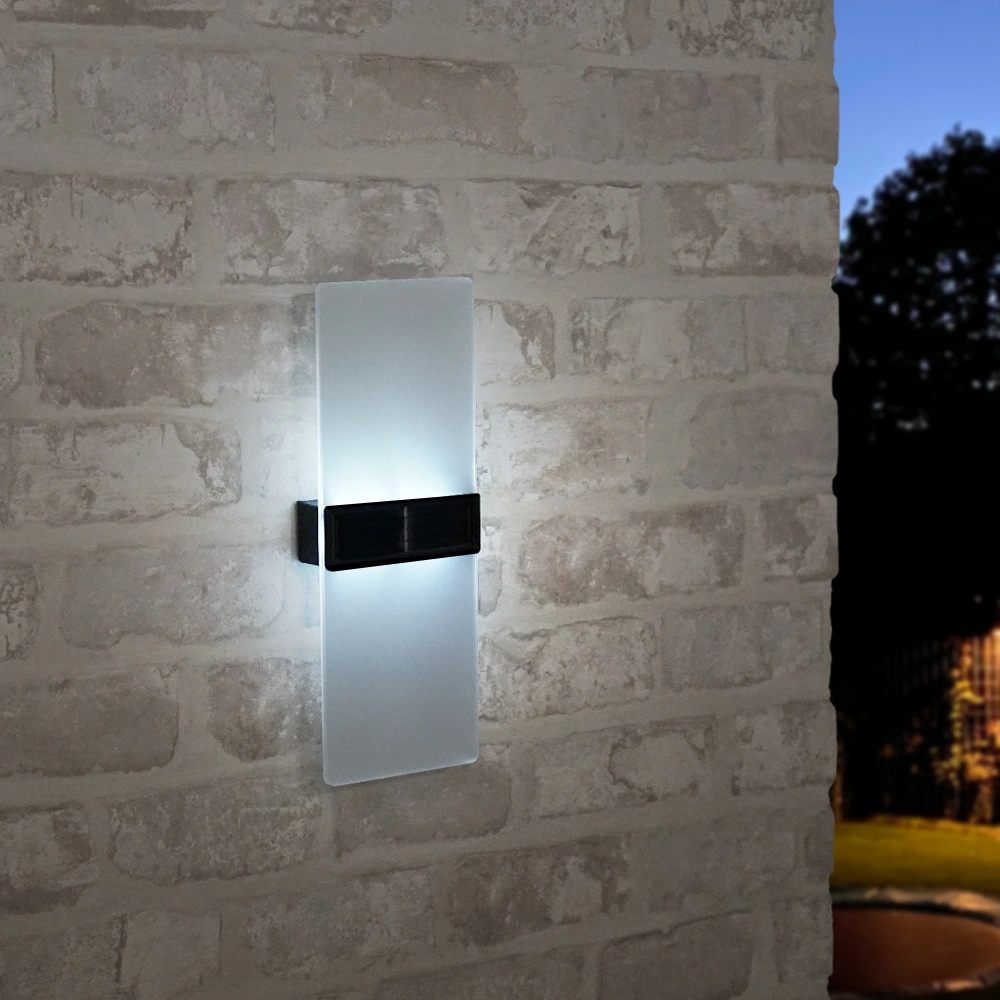 Solar wandlamp polaris set van 2