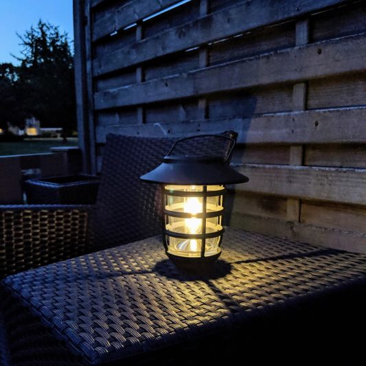 3 stuks Zwarte solarlamp Sting - hanglamp, priklamp en tafellamp-in 1