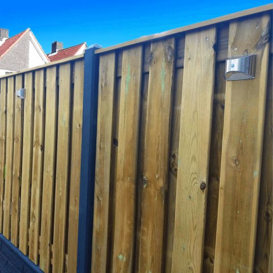 3X Solar wandlamp Flint RVS met bewegingsmelder op zonne energie