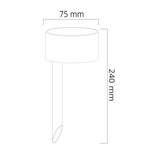 Brendz Solar Priklamp Vik 3-Pack