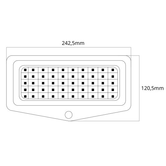 O'DADDY Alarm lamp Los Solarpanel + AB POLARIS