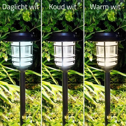 Set van 4 linkbare solarlampen