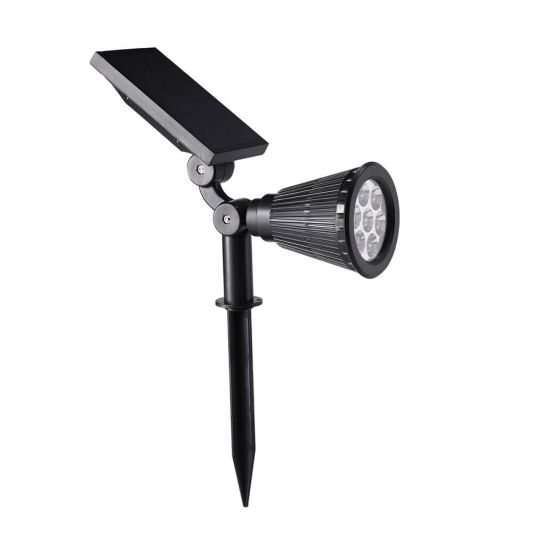 Slimme solar spot Highlight RGB met grondspies - Bedienen via de Smart Life app