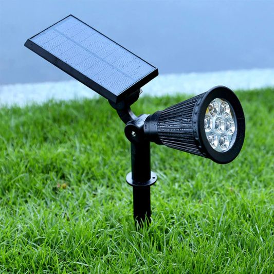 Slimme solar spot Highlight RGB met grondspies - Bedienen via de Smart Life app