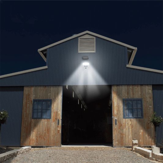 Solar beveiligingslamp Butler met bewegingsmelder en los paneel