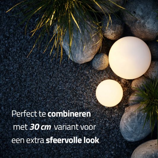 Solar bol lamp (20 cm) met afstandsbediening