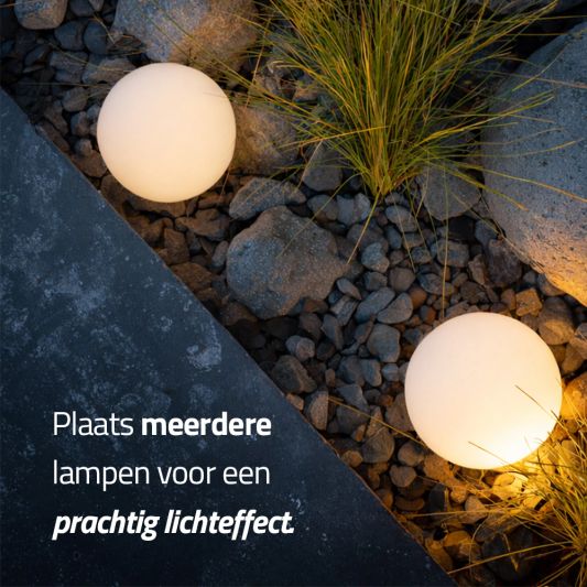 Solar bol lamp (20 cm) met afstandsbediening