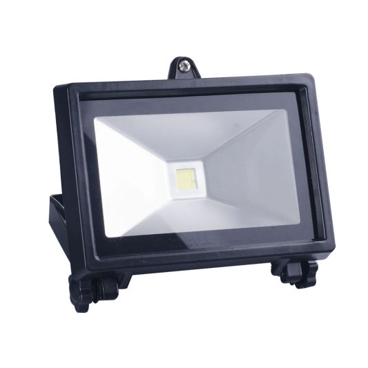 Solar breedstraler Wide met grondspies en los paneel op zonne-energie