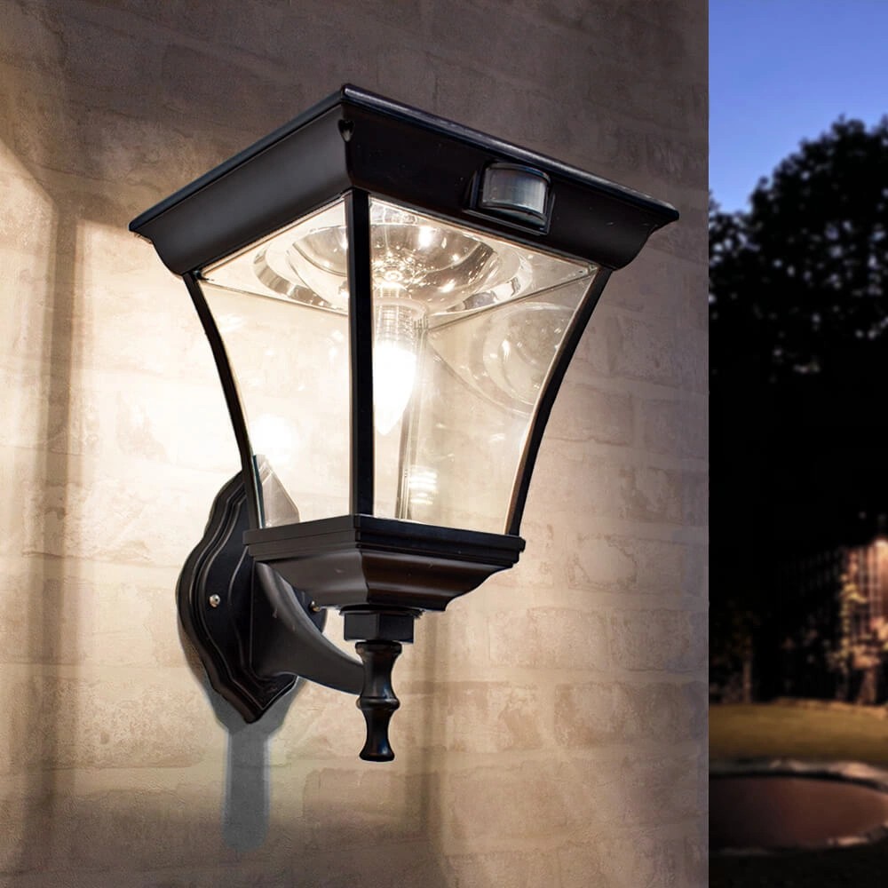 oorlog sticker Kliniek Solar buitenlamp London | Bewegingssensor | Wandlamp - SolarlampKoning