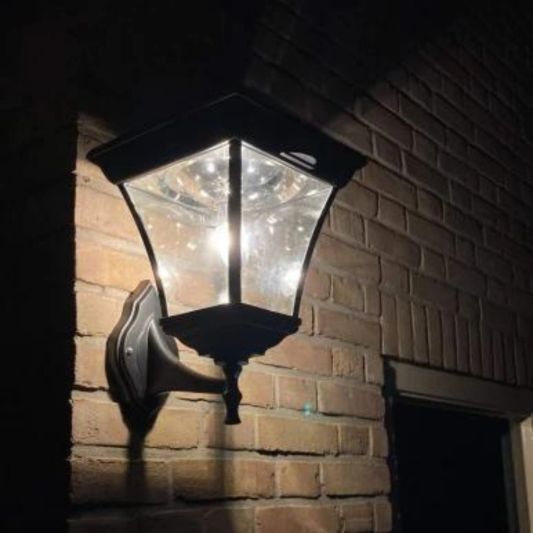Solar buitenlamp London wandlamp op zonne energie