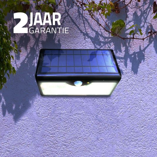 Solar buitenlamp wandlamp Motion IV met bewegingsmelder op zonne energie