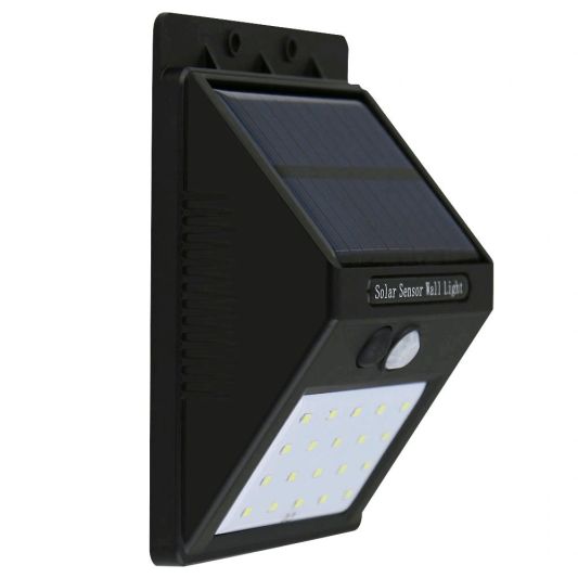 Solar buitenlamp wandlamp Motion met bewegingsmelder op zonne energie