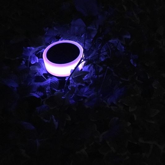 Solar grondspot Puck RGBW voordeelset