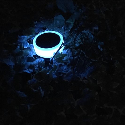 Solar grondspot Puck RGBW voordeelset