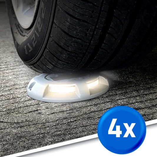 Solar grondspot Shield op zonne energie voordeelset van 4 stuks