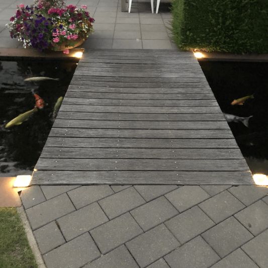 Solar grondspot Square op zonne energie 8 stuks