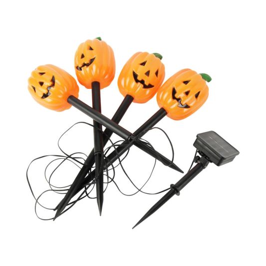 Solar Halloween priklampjes set Dynia