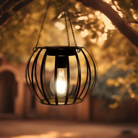 Solar hang- en tafellamp Manor op zonne-energie