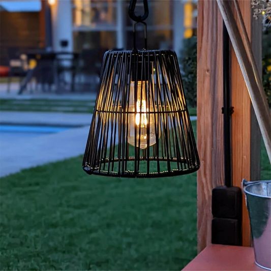 Solar hanglamp Firenze op zonne-energie - Met filament led lamp