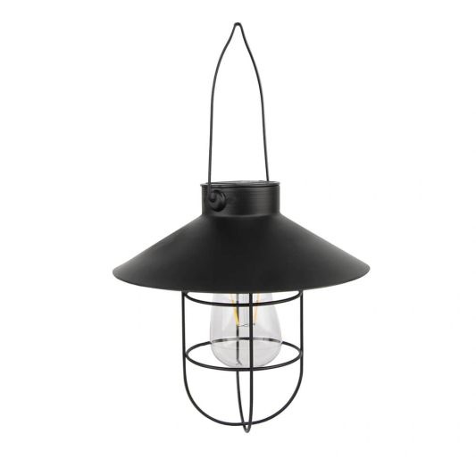 Solar hanglamp Harper op zonne-energie - Met filament led lamp - Voordeelset 2 stuks