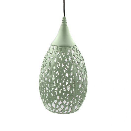 Solar hanglamp Saga Green met schemersensor