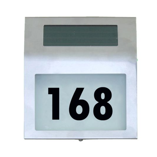 Solar Huisnummer Axel op zonne energie inclusief nummers