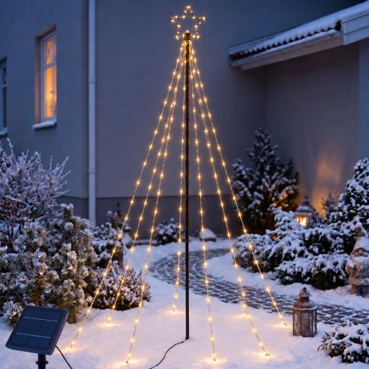 Solar led kerstboom Tree