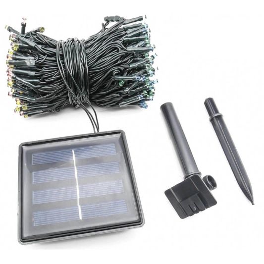 Solar kerstverlichting Holly - Solar feestverlichting met 200 leds - warm wit licht