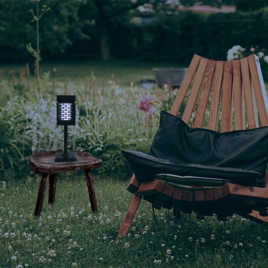 Solar lamp met vlameffect en insectenverdelger Spark