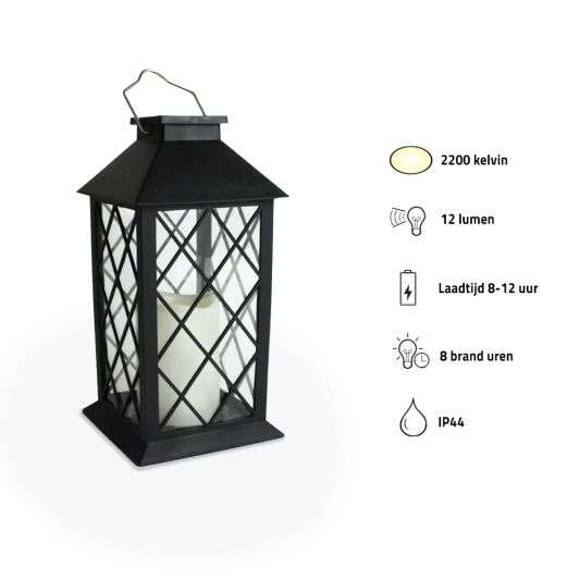 Solar Lantaarn Candle II voordeelset 3 stuks op zonne energie
