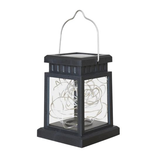 Solar Lantaarn Sterre decoratieve buitenlamp op zonne energie RGB multicolor