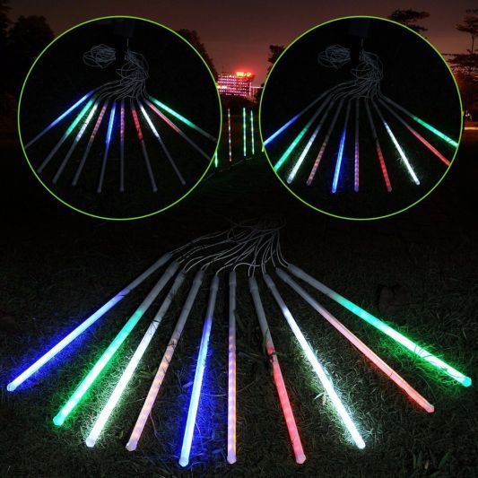 Solar LED effect licht Meteoor op zonne energie