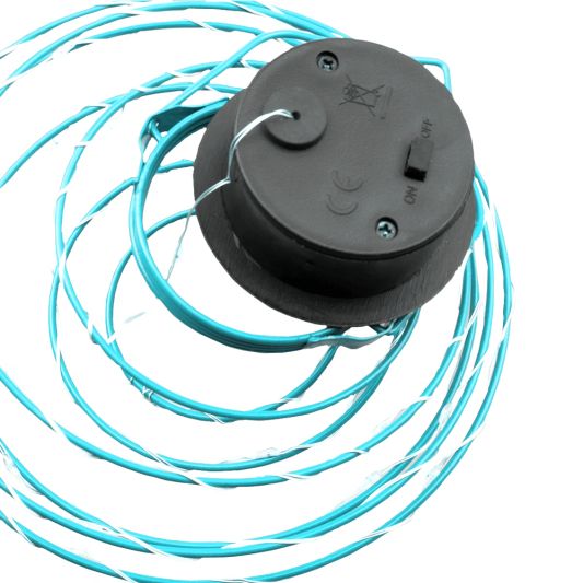 Solar LED hanglamp Fiesta Blue op zonne energie