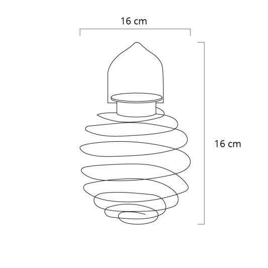 Solar LED hanglamp Fiesta Green op zonne energie