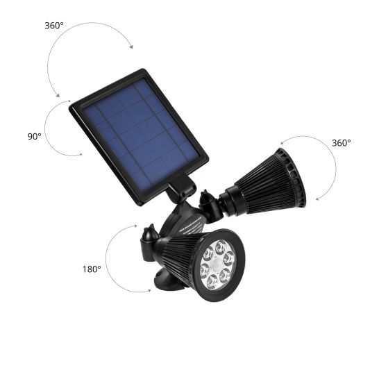 Solar LED lamp Look met bewegingssensor