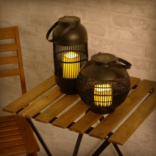 Solar LED langwerpige tafel- en hanglamp Matisse