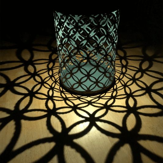 Solar LED tafellamp Kenitra op zonne-energie met handvat