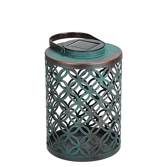 Solar LED tafellamp Kenitra op zonne-energie met handvat