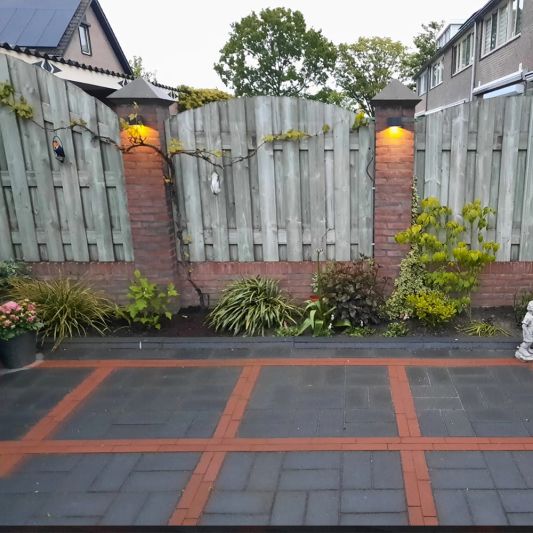 Solar LED wandlamp op zonne energie Sven recht - Voordeelset van 2 stuks