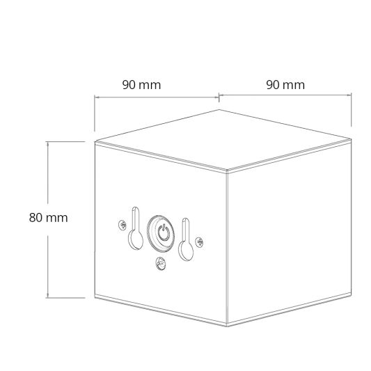Solar LED wandlamp op zonne energie Sven recht - Voordeelset van 2 stuks