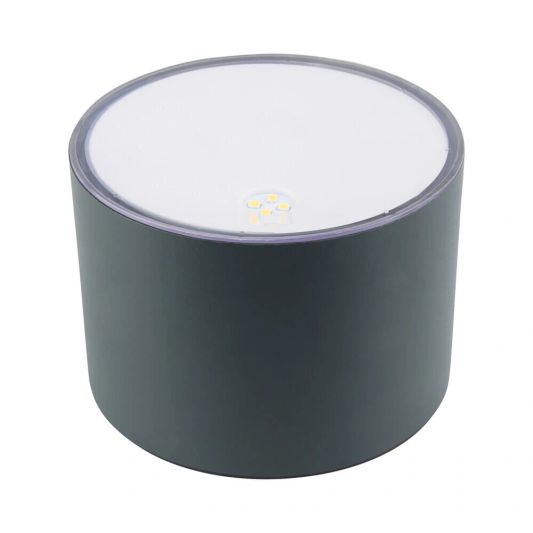 Solar LED wandlamp up downlight Emme rond