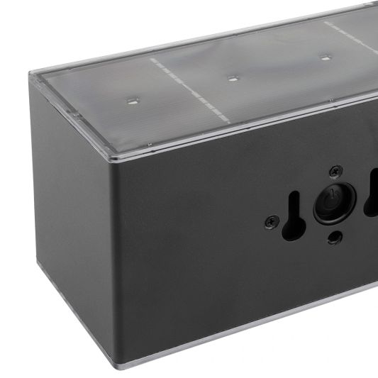 Solar LED wandlamp up downlight Olaf - voordeelset van 4