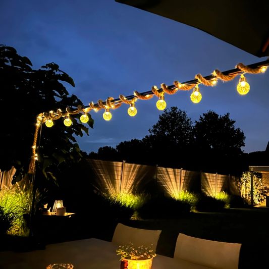 Solar kerstslinger Bubble