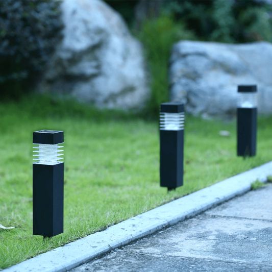 Solar priklamp Condor met warm wit licht voordeelset van 4